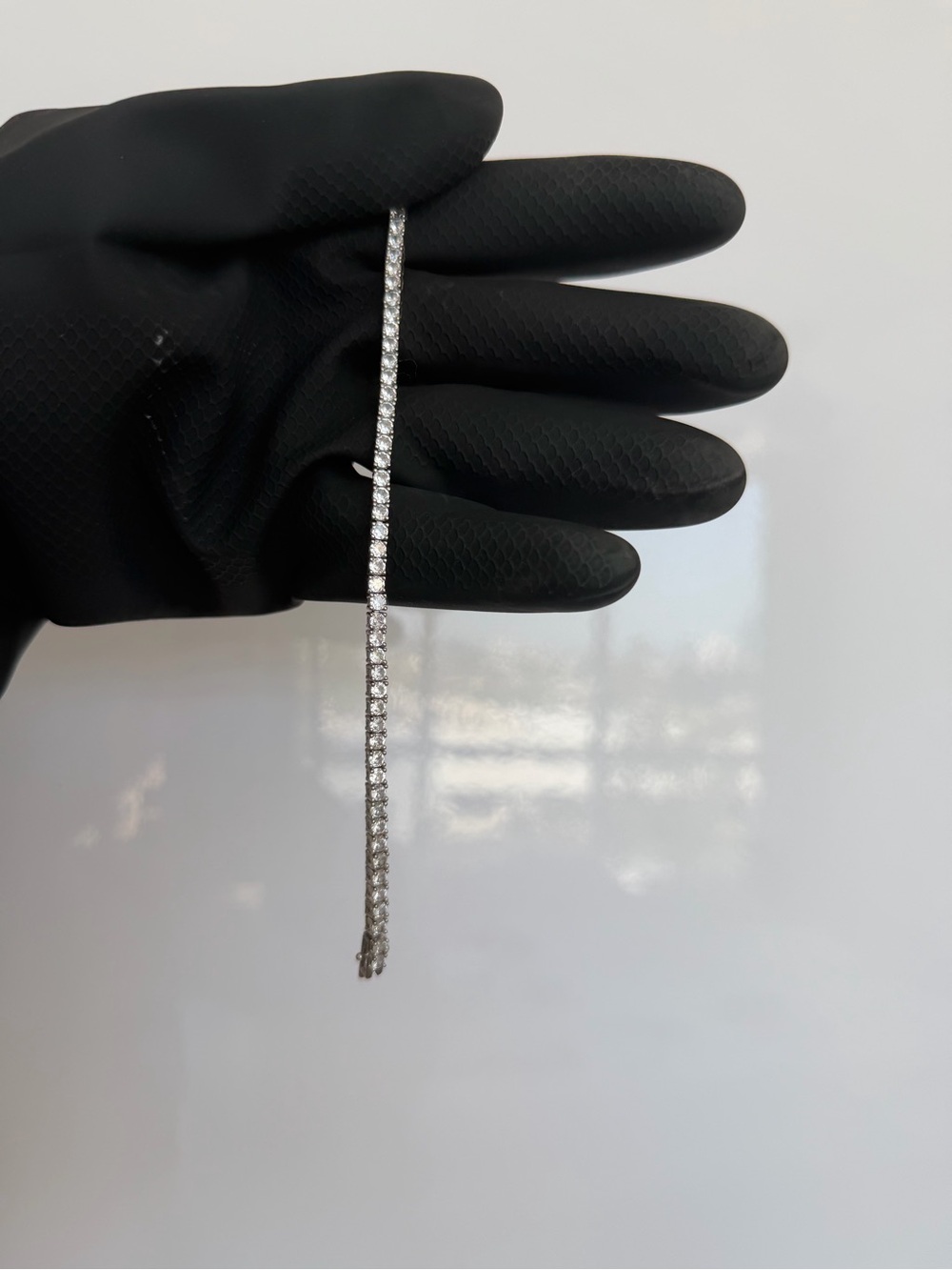 VVS1 Moissanaite Diamond Tennis Bracelet 3mm